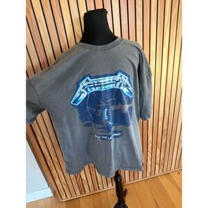Metallica Ride the Lightning Vintage Wash Graphic T-Shirt